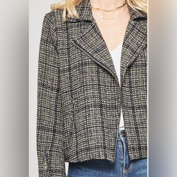jacket in plaid pattern tweed - Picture 5 of 5